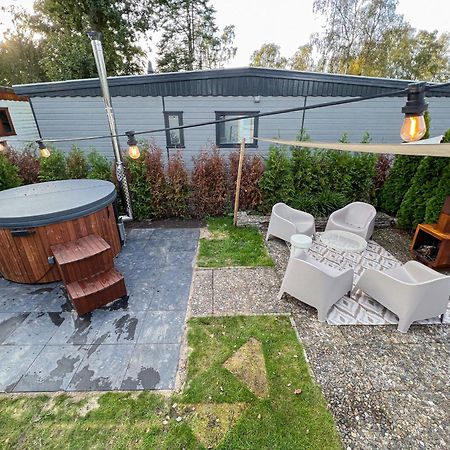 Bosrijk Chalet - Hottub - Veluwe Putten Eksteriør billede